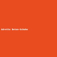 Adrette Beton-Schuhe