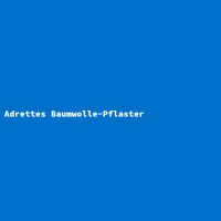 Adrettes Baumwolle-Pflaster
