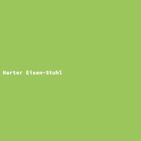 Harter Eisen-Stuhl
