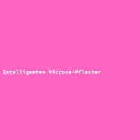 Intelligentes Viscose-Pflaster