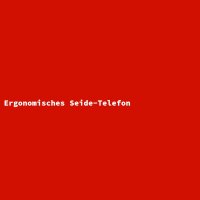 Ergonomisches Seide-Telefon